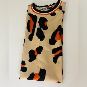 Leopard Print Sleeveless Top